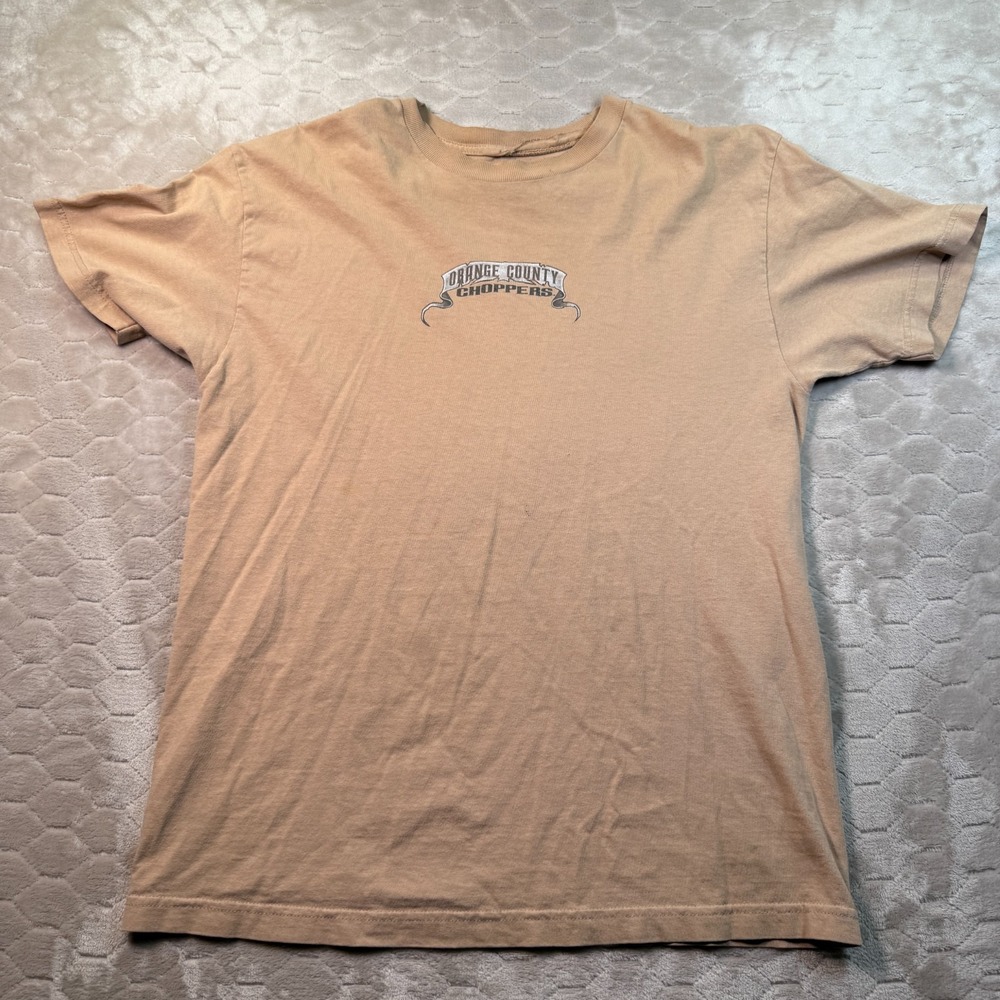 VTG 2004 Orange County Choppers Shirt Sz L/XL Faded Worn Distressed Look